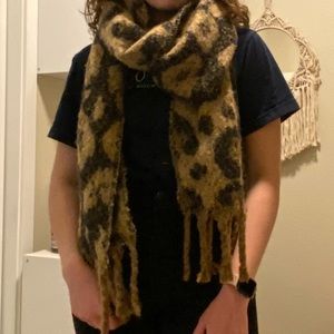 Cheetah Print Scarf